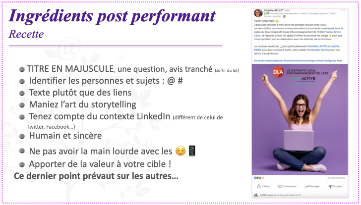 8 astuces post réussi sur linkedin